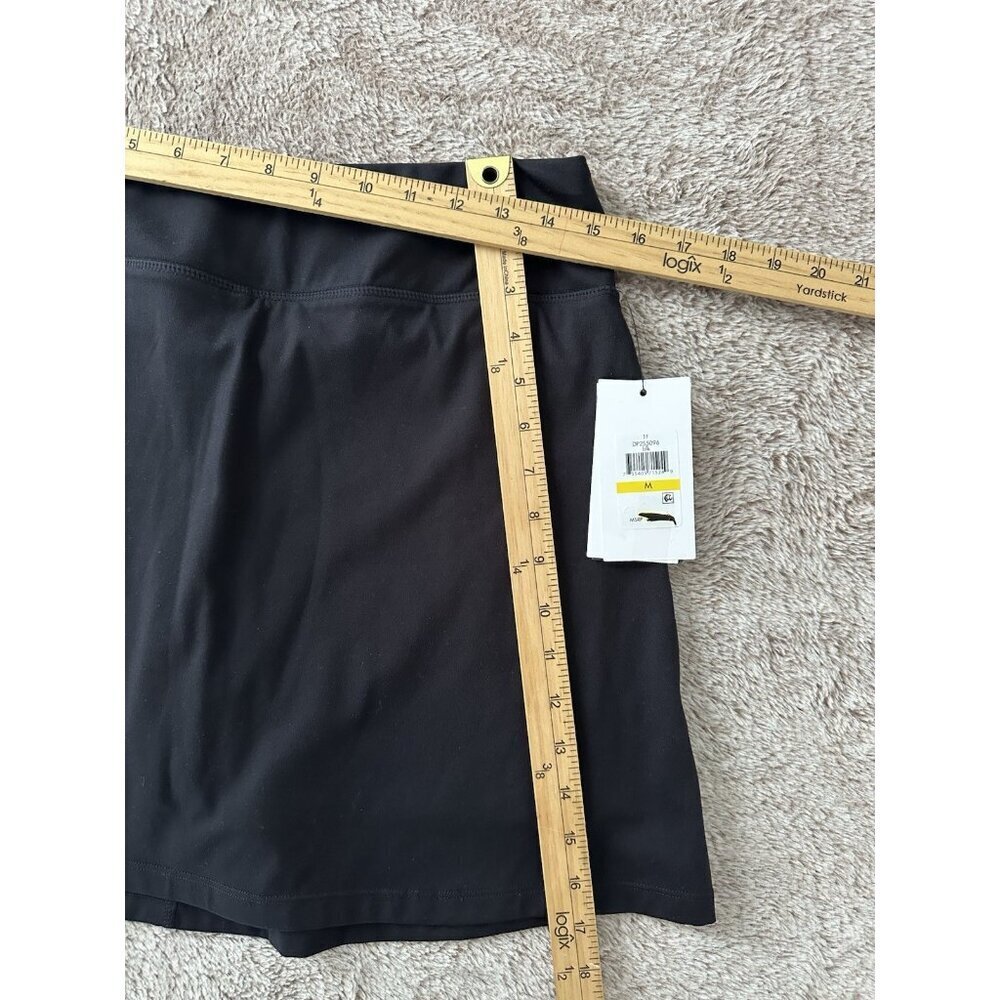 Dkny Sport Women's Balance Supersoft Compression Skort Black New - Picture 8 of 10